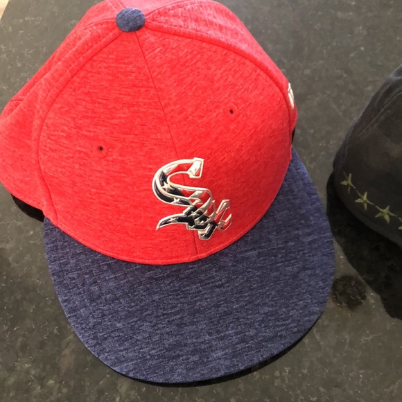 Set of Sox baseball hats. - Picture 2 of 6